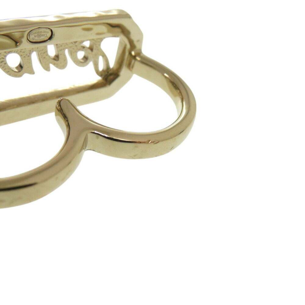 CHANEL Authentic Gold Pearl Ring - Picture 8 of 9